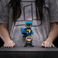 Iron Studios Batman: Batman on Bat-Signal (Blue Variant) MiniCo
