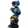 Iron Studios Batman: Batman auf Bat-Signal (blaue Variante) MiniCo