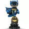 Iron Studios Batman: Batman auf Bat-Signal (blaue Variante) MiniCo