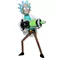 Rick and Morty: Rick Sanchez Dynamic 8ction Heroes 1:9 Scale Figure