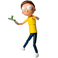 Rick and Morty: Morty Smith Dynamic 8ction Heroes 1:9 Scale Figure