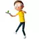 Rick and Morty: Morty Smith Dynamic 8ction Heroes 1:9 Scale Figure