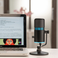 THRONMAX V8 Condenser RGB USB 96KHZ  CAPSULE Microphone, Black
