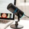 THRONMAX V8 Condenser RGB USB 96KHZ  CAPSULE Microphone, Black