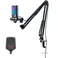 FIFINE A6T Barevný usb RGB herní mikrofon s ramenem Boom Arm - černý