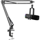 FIFINE AM8T RGB Streaming Mic Verstellbarer Auslegerarm, Schwarz