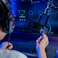 FIFINE AM8T RGB Streaming Mic Verstellbarer Auslegerarm, Schwarz