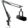 FIFINE AM8T RGB Streaming Mic Verstellbarer Auslegerarm, Schwarz