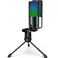 Mikrofon stożkowy USB FIFINE K669 PRO2 z podświetleniem RGB, czarny