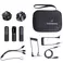 THRONMAX C2 Compact Wireless Space 2.4 Ghz Microphone KIT (3 pcs), Black