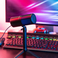 THRONMAX M8P Condenser RGB USB PULSE PRO 96KHZ Microphone, Black