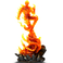 Fantastic Four Human Torch Art Scale 1/10
