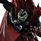 SPAWN: BLACK WHITE & RED ALL OVER - SPAWN BY GREG CAPULLO (RESIN)