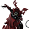 SPAWN: BLACK WHITE & RED ALL OVER - SPAWN BY GREG CAPULLO (RESIN)