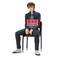 Gintama - mr.ginpachi's zany class desk figure-Sogo Okita
