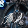 Blizzard Hearthstone The Lich King Art Statue Frame