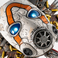Borderlands : Psycho Bandit Art Mask  1:1 scale
