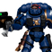 Warhammer 40,000 Lieutenant in Phobos Armour (Ultramarines) 7in Figure McFarlane Toys