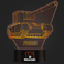 Lampada acrilica per il 15° anniversario di World of Tanks