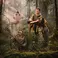 Star Wars Episode VI- Leia and Wicket- Art Scale 1/10