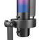 Fifine A9 Condenser RGB USB Microphone with 4 Polar Pattern, Black