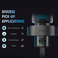 Fifine A9 Condenser RGB USB Microphone with 4 Polar Pattern, Black