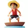 ONE PIECE WORLD FIGURE COLLEZIONABILI LOG STORIES-MONKEY.D.LUFFY & GOING MERRY-