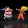 Bandai DRAGON BALL Z MATCH MAKERS MAJIN BUU(VS SUPER SAIYAN 3 SON GOKU)