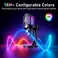 MAONO DM40 Pro Condenser RGB USB/Wireless AI Gaming Microphone, black