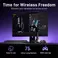MAONO DM40 Pro Condenser RGB USB/Wireless AI Gaming Microphone, black