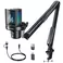 MAONO DM40 Pro S Condenser RGB USB/Wireless AI Gaming Microphone with Arm Stand, black