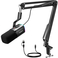 MAONO PD100XS Dynamic RGB USB/XLR Microphone with Arm Stand, black