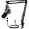 MAONO PD200XS Dynamic RGB USB/XLR Microphone with Arm Stand — For Creators, Streamers & Podcasters