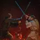 Iron Studios Star Wars - Anakin Vs Obi Wan Art Scale 1/10