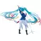 Bandai Gundam 45Th x Hatsune Miku Banpresto Evolve-Gundam Collaboration-Figure