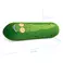 OUTLET_Plush pillow RICK AND MORTY Pickle Rick 60 cm