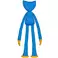 Poppy Playtime Huggy Wuggy 12in Bendable Figure McFarlane Toys