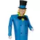 Batman: The Animated Series Jervis Tetch (Mad Hatter) 6in Build-A Figure McFarlane Toys