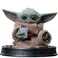 Iron Studios Star Wars - Grogu Popcorn Time - Mandalorian And Grogu Movie - Grogu Collection Legacy Replica 1/4