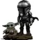 Iron Studios Star Wars - The Mandalorian- Mandalorian And Grogu Movie Minico