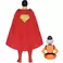 DC Retro Superman and Mr. Mxyzptlk (Super Friends) 6in Action Figure McFarlane Toys