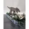 OUTLET Iron Studios Jurassic Park - T-Rex attacks Donald Gennaro Statue Demi Scale 1/20