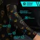 Diablo 4 Seamless gaming arm sleeve - Lord of Hatred Paladin, Black, L