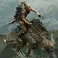 Weta Workshop The Lord Of The Rings - Sharku On Warg Miniature Statue