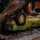 Iron Studios Jurassic Park - T-Rex Scene- T-Rex Breakout Set A Icons