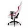 FragON Game Chair - 5 X Series, White/ Red, Carbon
